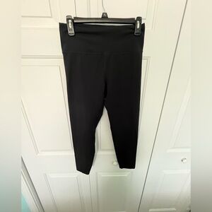 Zobha Dark Navy High Waisted 7/8 Compression Leggings Size Large